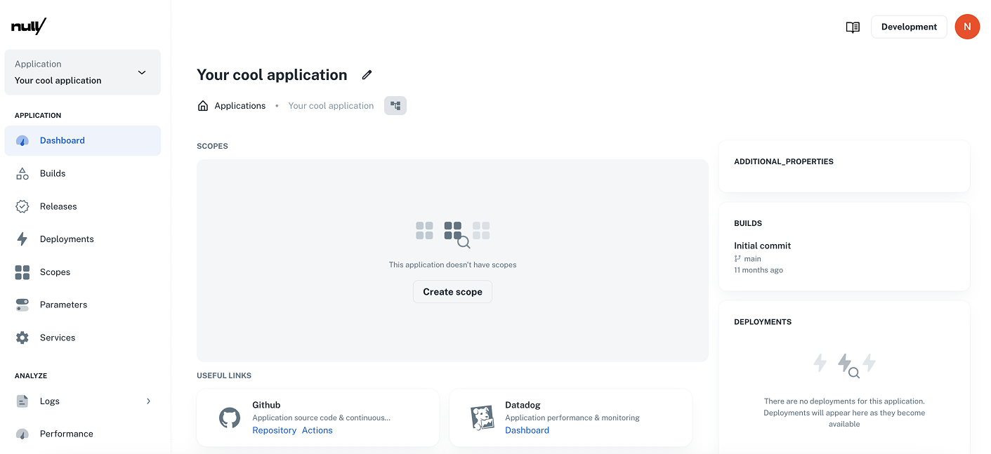 links-application-component